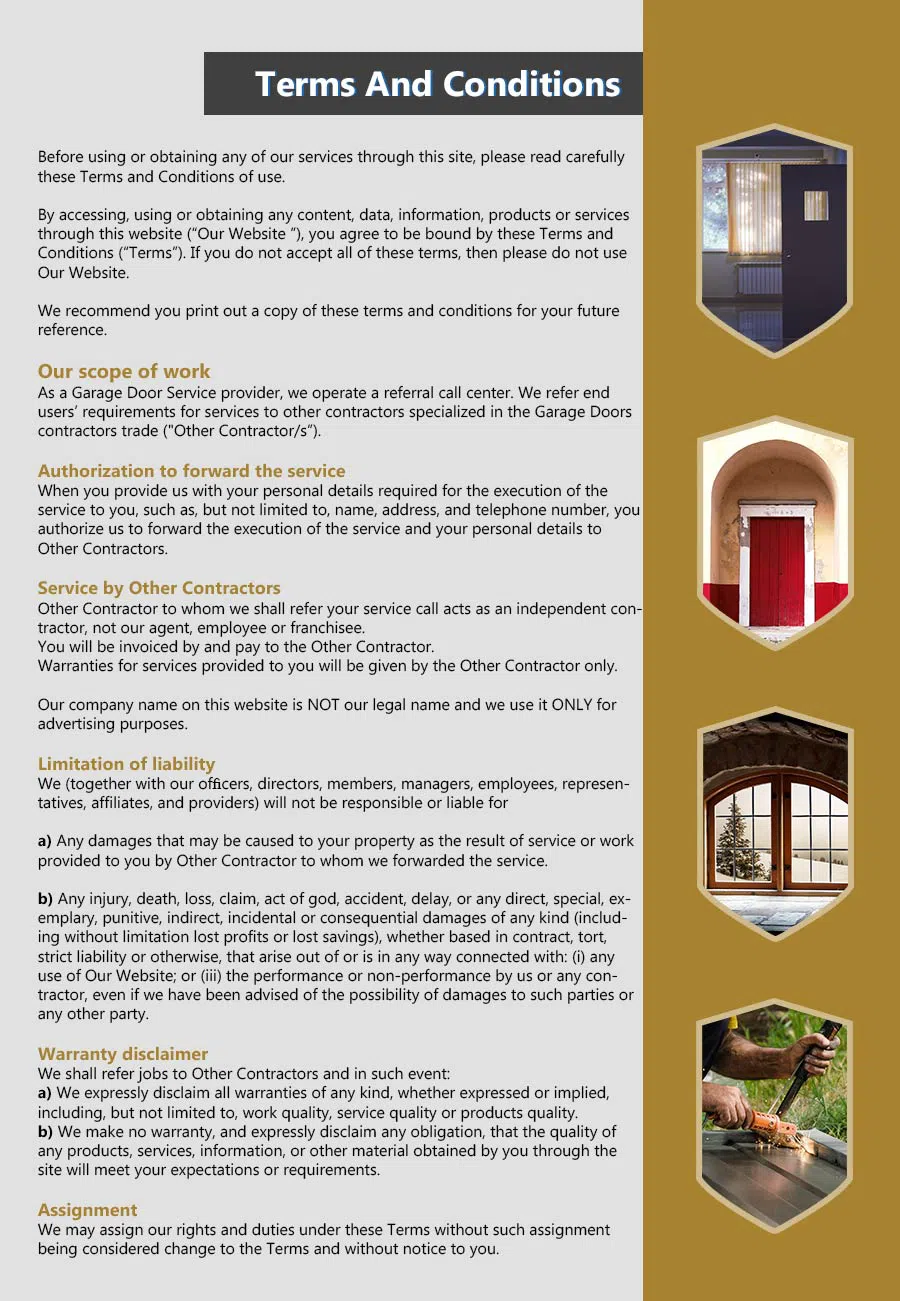 United Garage Doors Gaithersburg, MD 301-802-3702